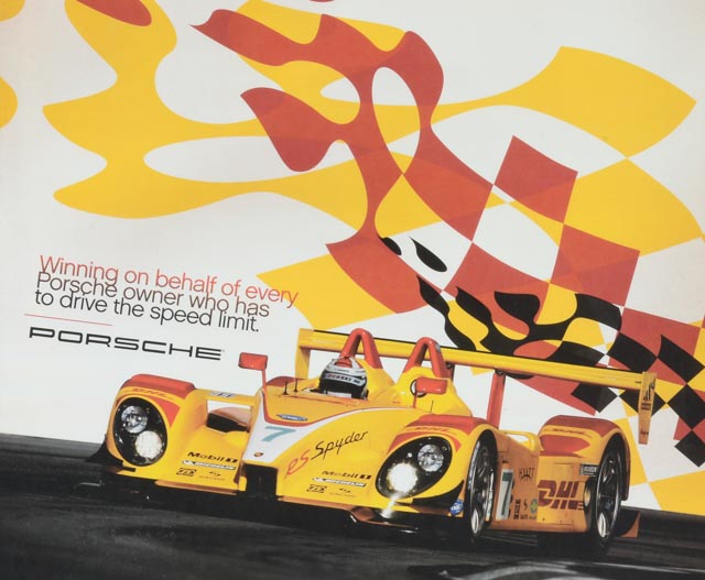 Porsche RS Spyder Poster