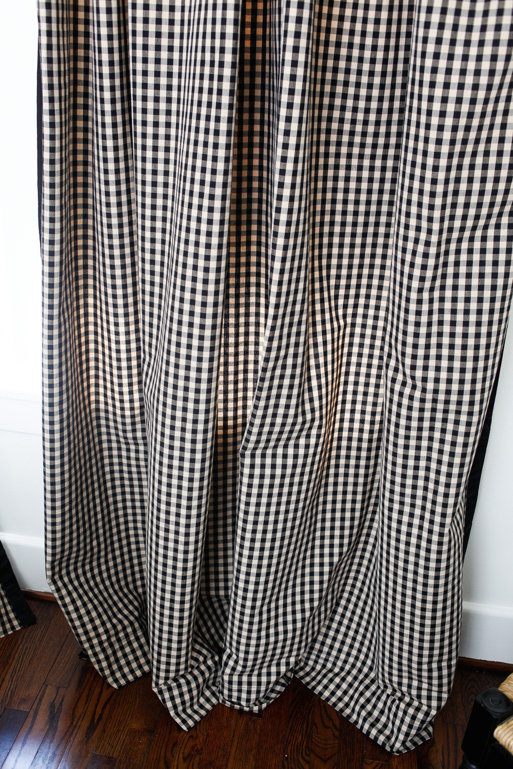 Four Panels of Ballard Designs Curtains