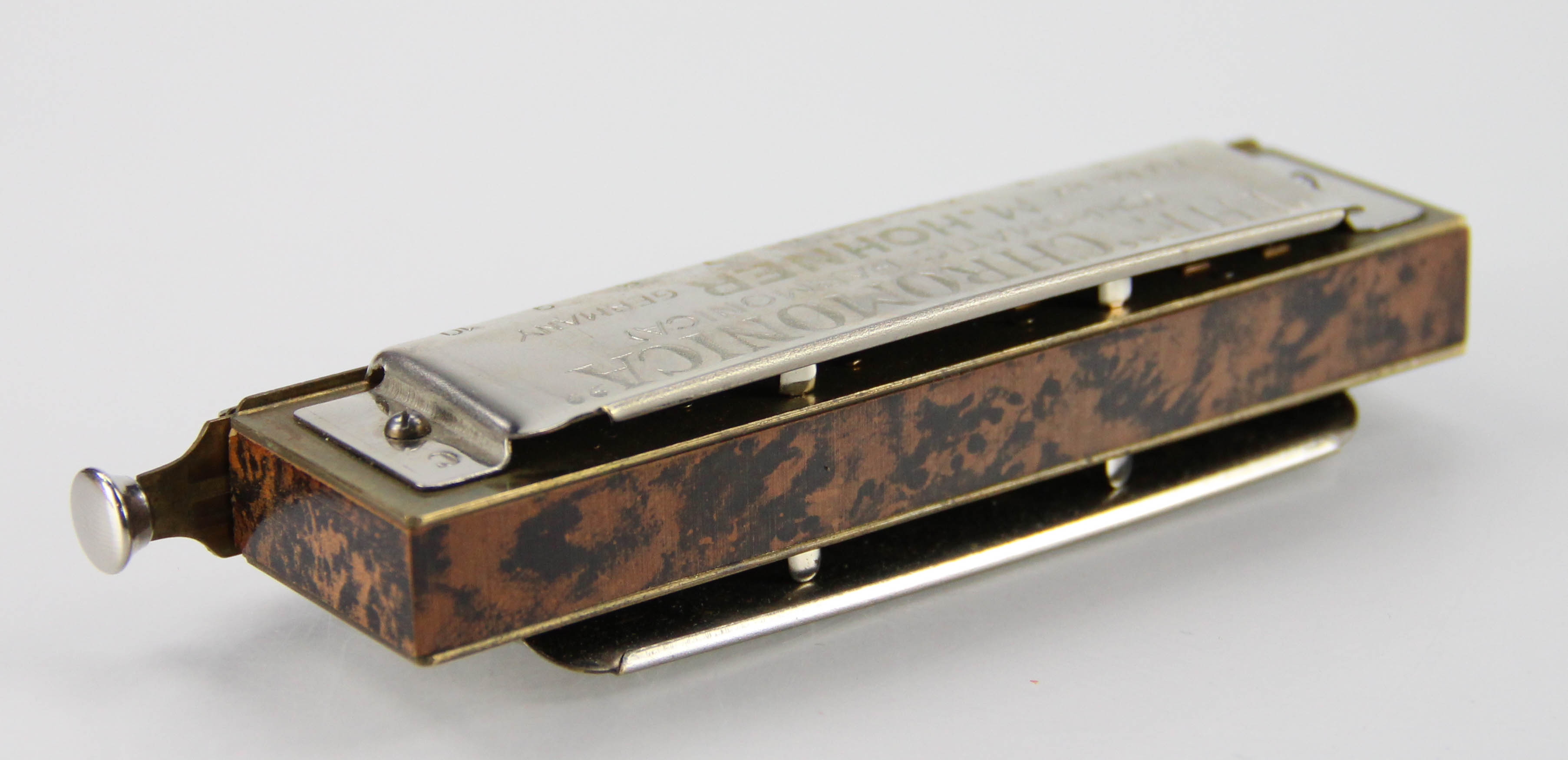 Hohner Harmonicas and Folding Opera Glasses with Compass