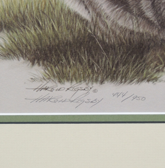 Harold Rigsby Signed Limited Edition Wildlife Prints