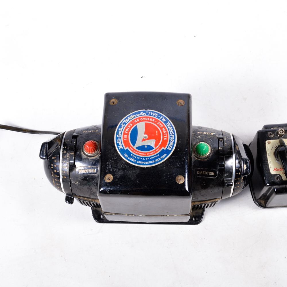 Two Vintage Lionel Train Transformers