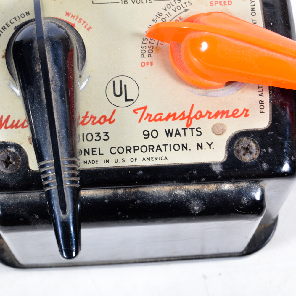 Two Vintage Lionel Train Transformers