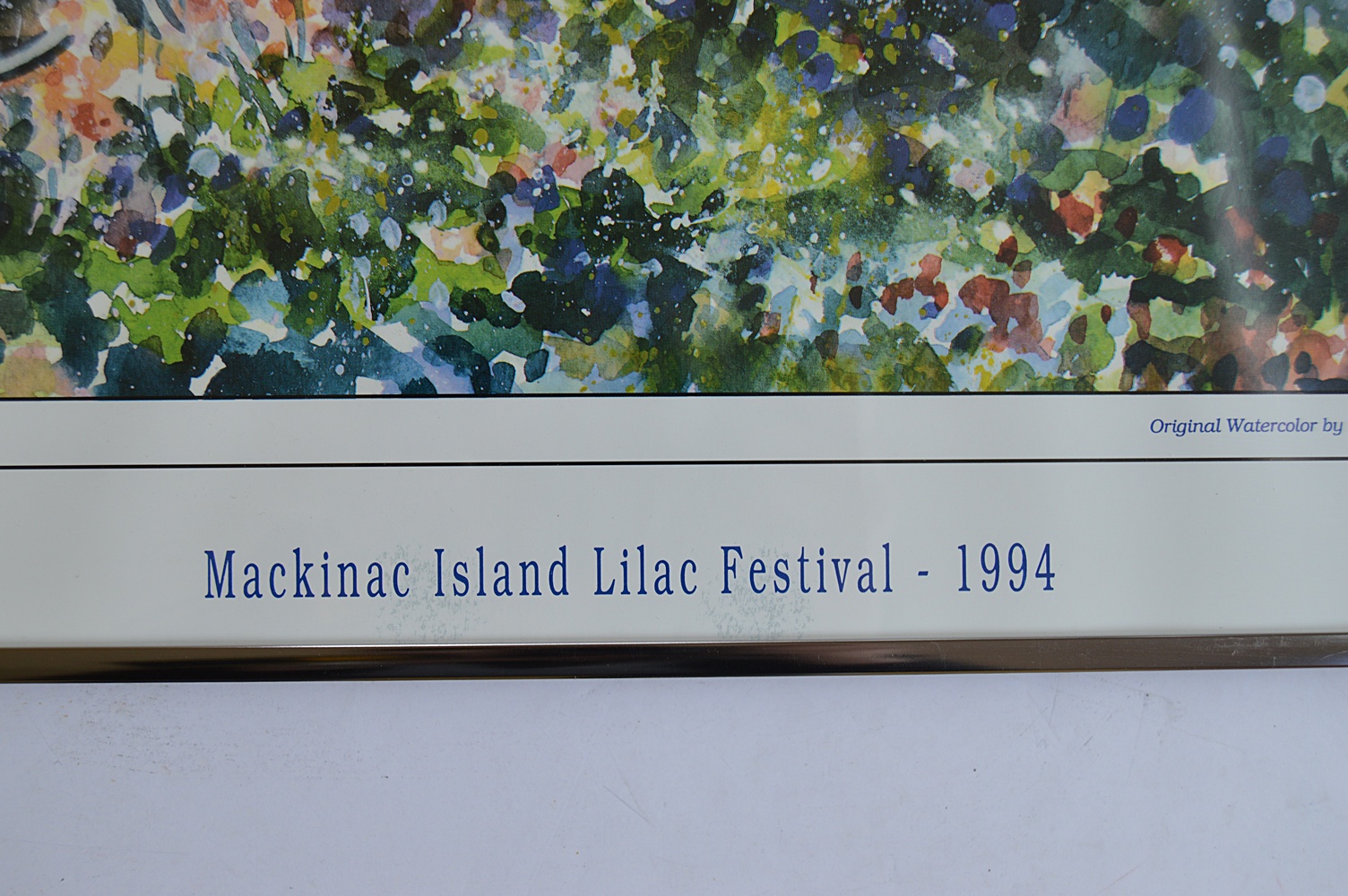Six Framed Mackinac Island Posters