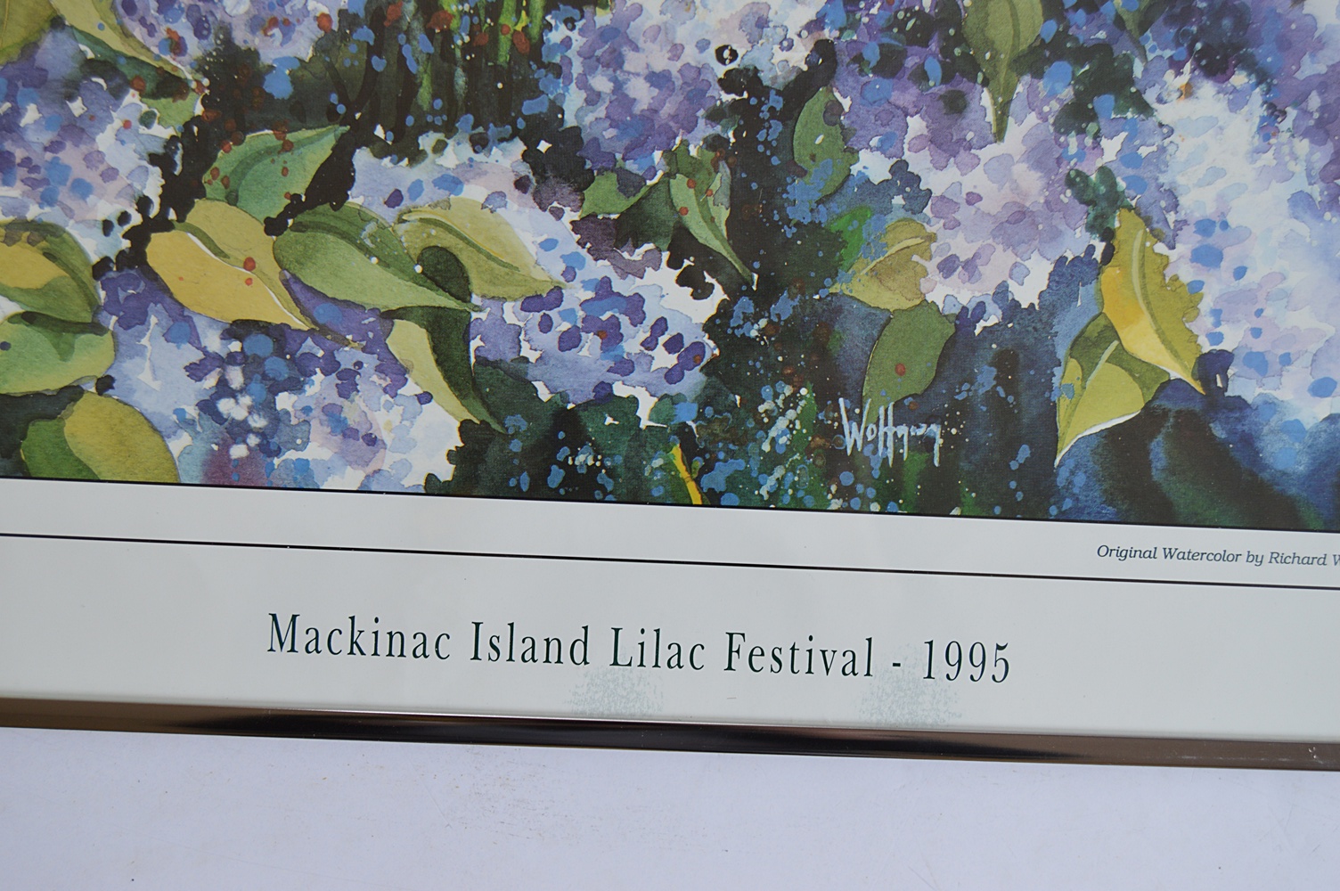 Six Framed Mackinac Island Posters