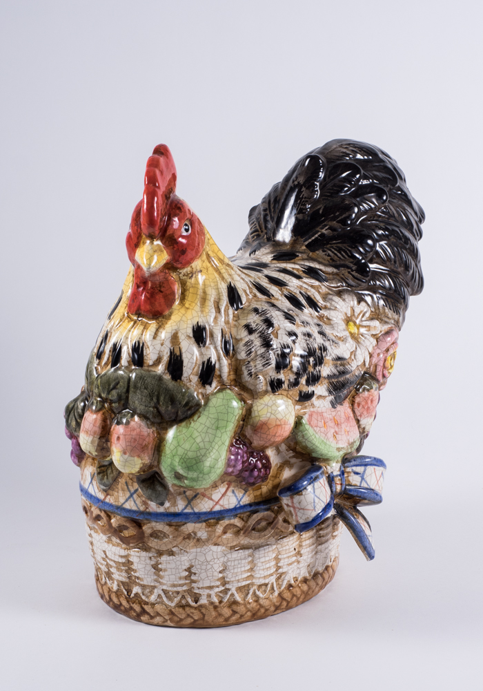 Rooster and Hen Decor