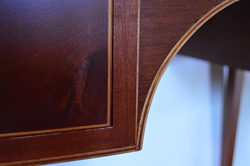 The Bartley Collection Mahogany George III Bowfront Sideboard