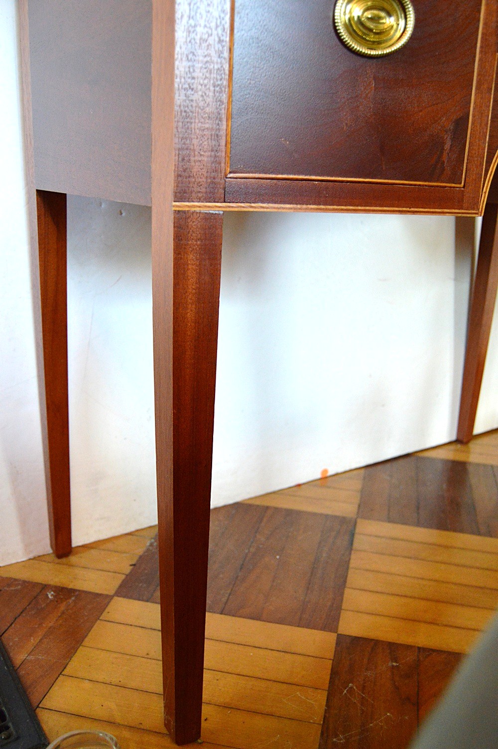 The Bartley Collection Mahogany George III Bowfront Sideboard