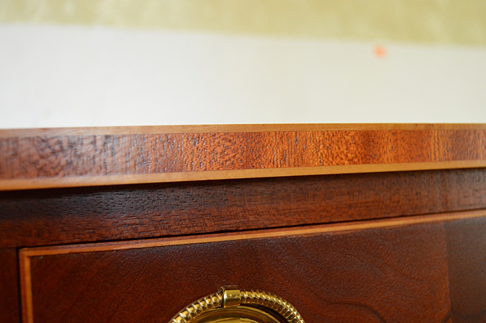 The Bartley Collection Mahogany George III Bowfront Sideboard