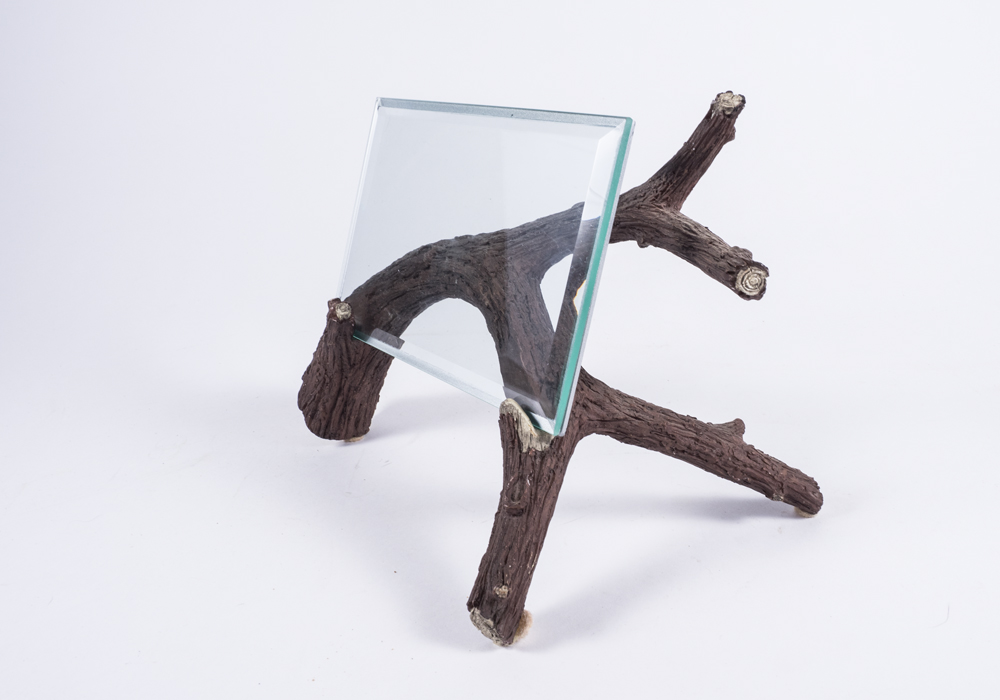 Clock and Bear Home Decor