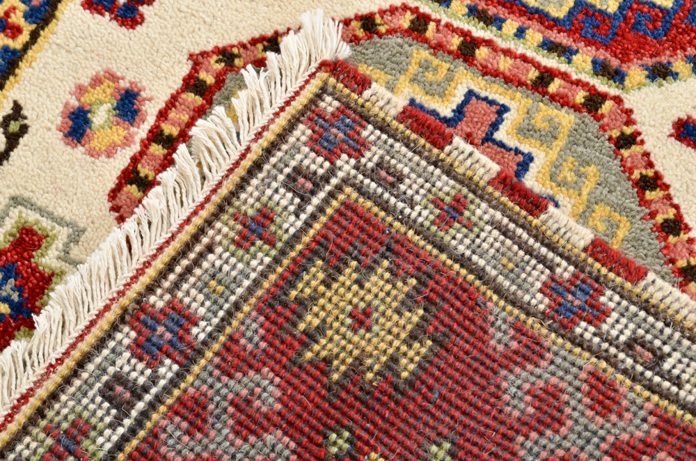 Hand Woven Wool Indian Kazak Style Rug