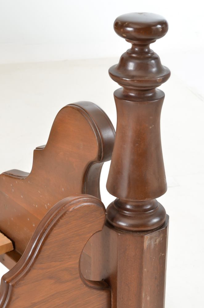 American Victorian Half-Tester Bed