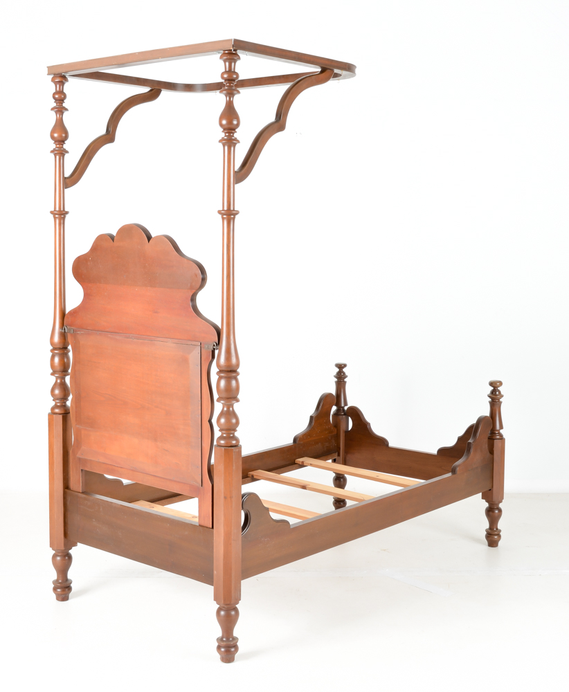 American Victorian Half-Tester Bed