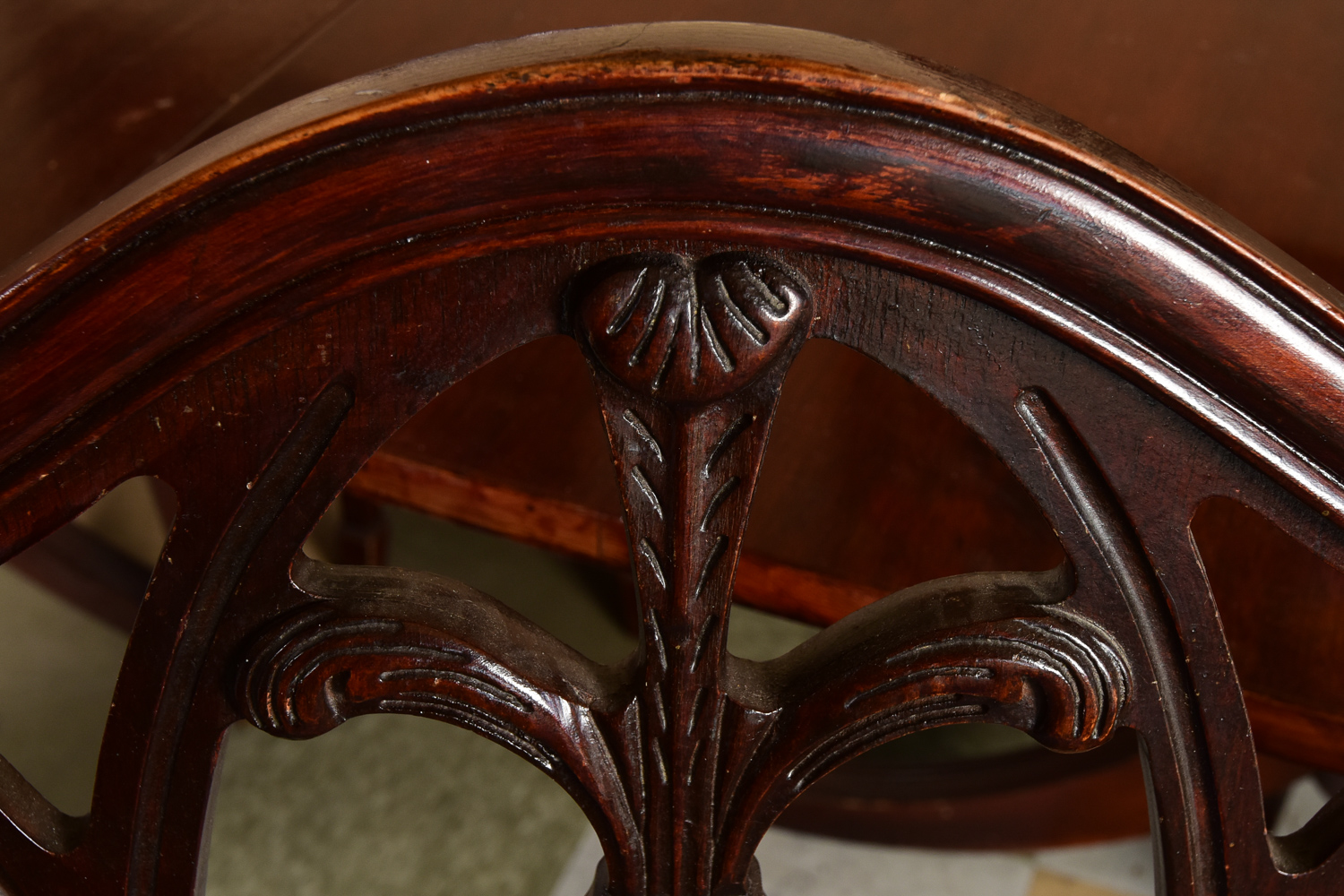 Sheraton Style Dining Table and Chairs