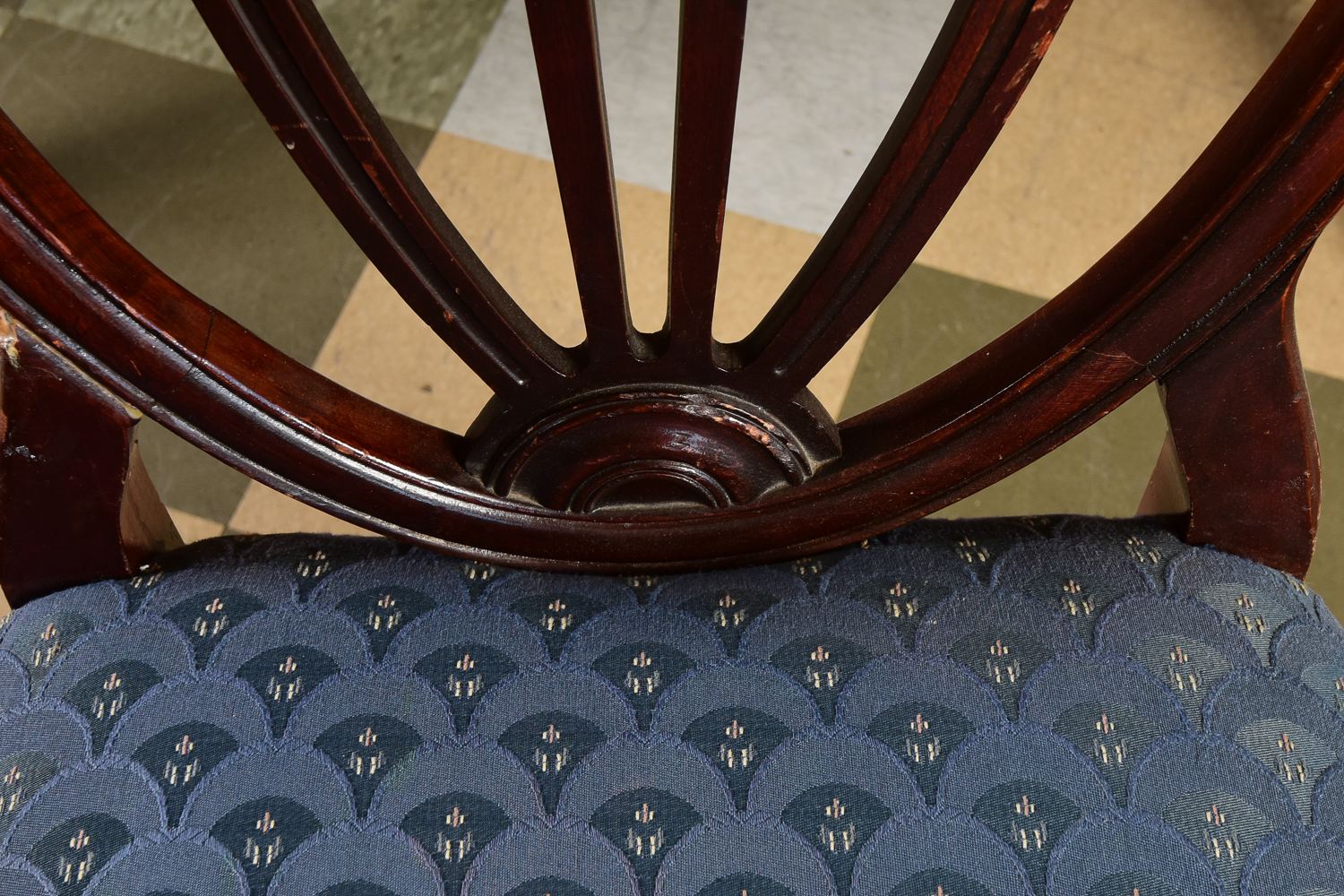 Sheraton Style Dining Table and Chairs