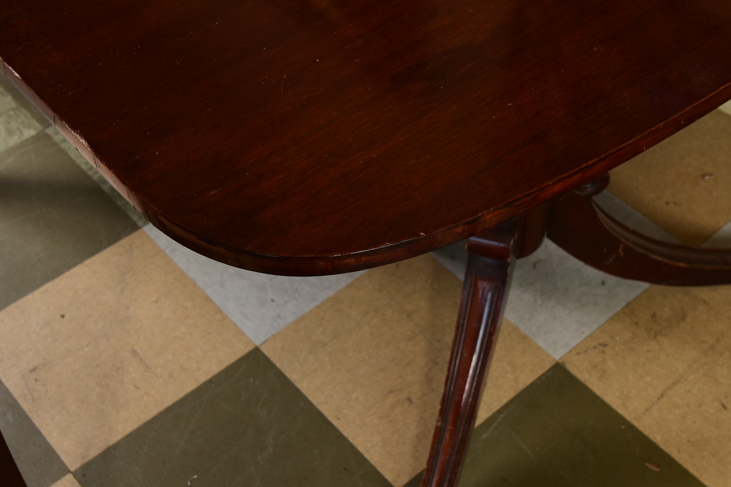 Sheraton Style Dining Table and Chairs