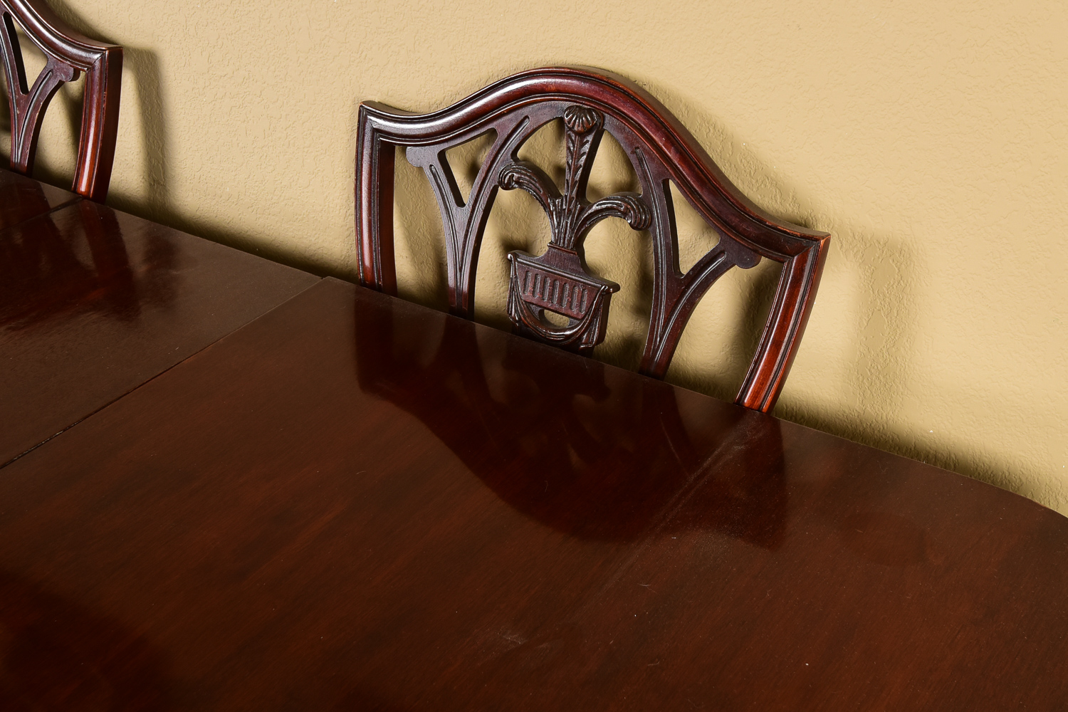 Sheraton Style Dining Table and Chairs