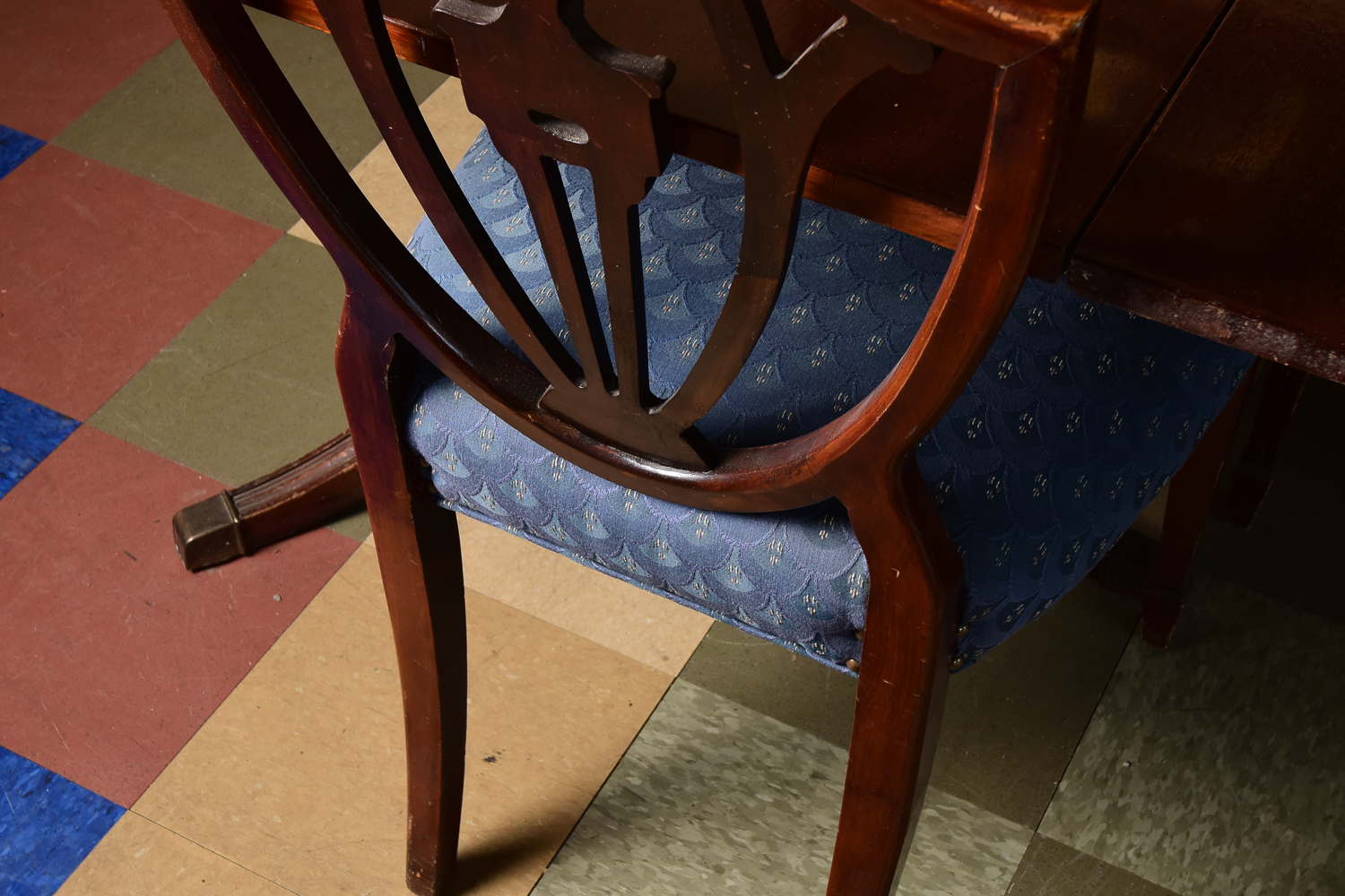 Sheraton Style Dining Table and Chairs