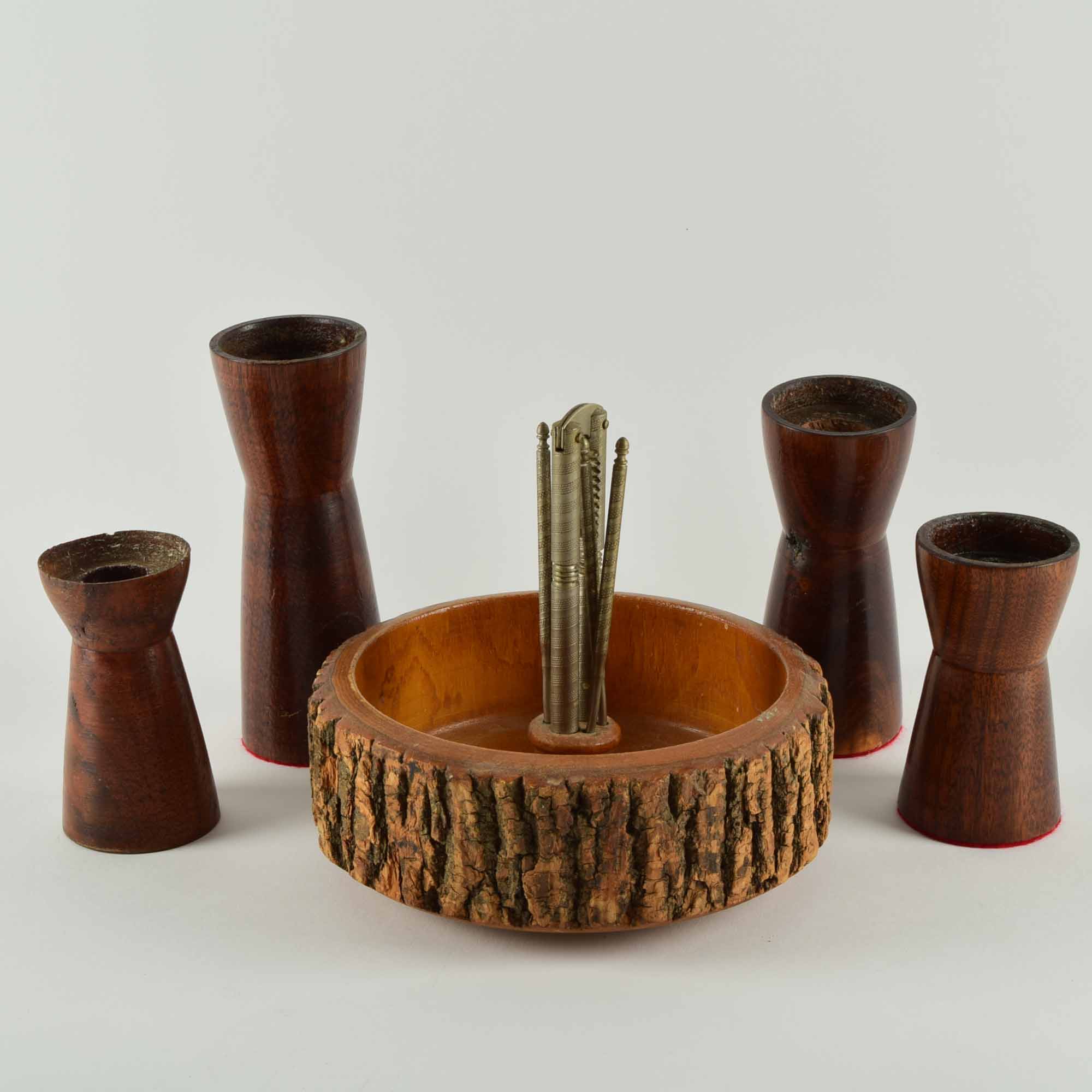 Vintage Wood Household Items