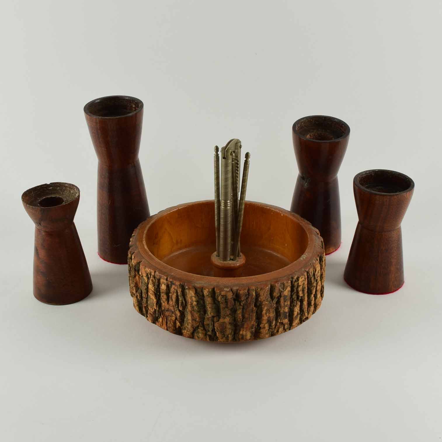 Vintage Wood Household Items