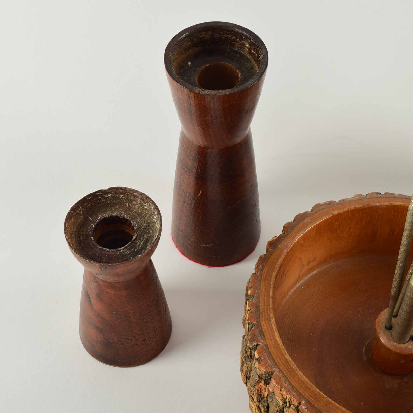 Vintage Wood Household Items