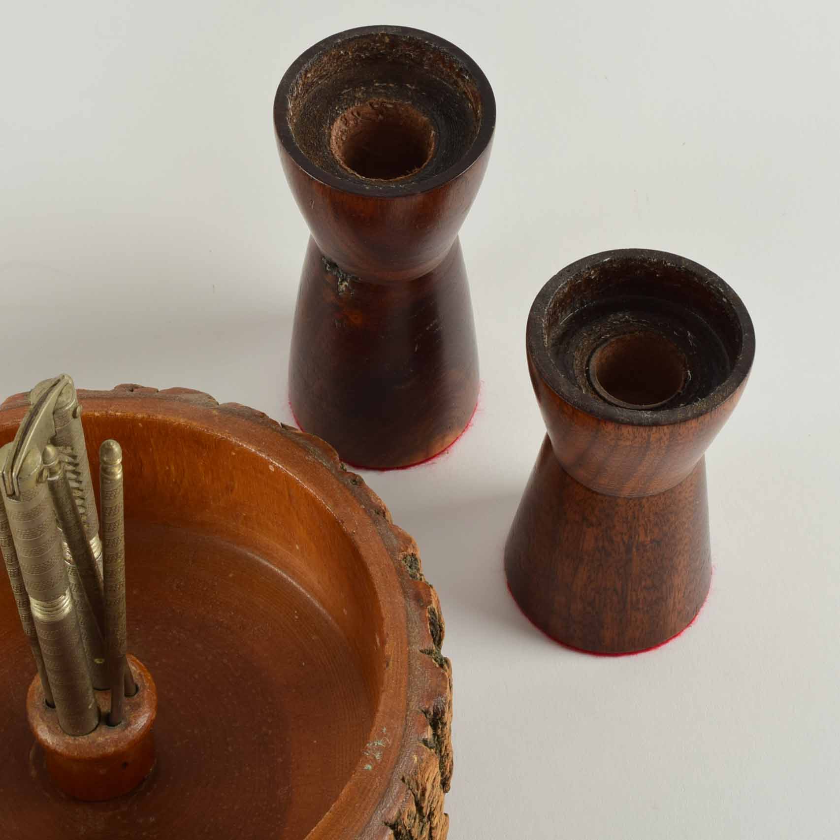 Vintage Wood Household Items