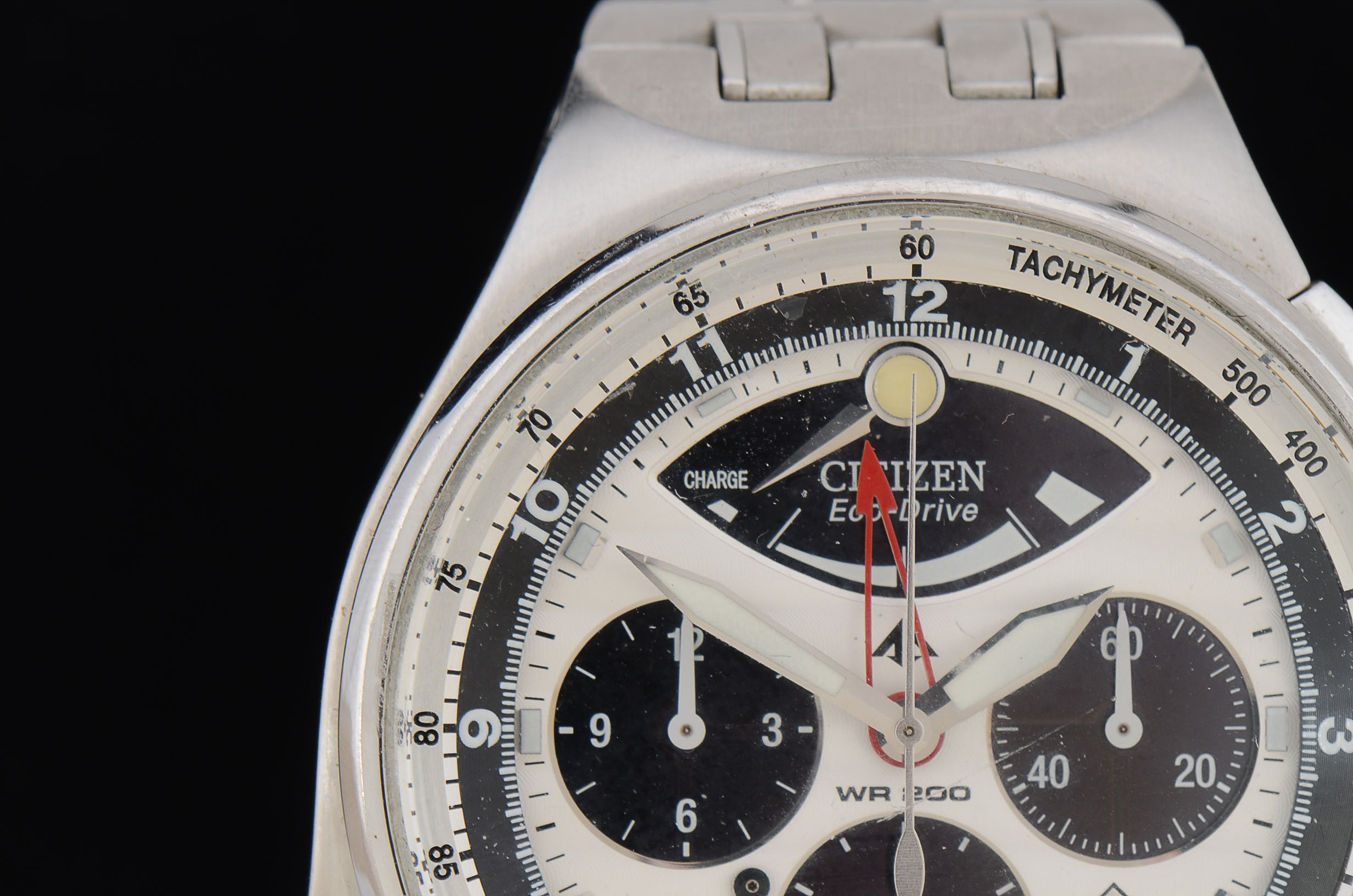 Men's Citizen Chronograph Eco Drive WR200