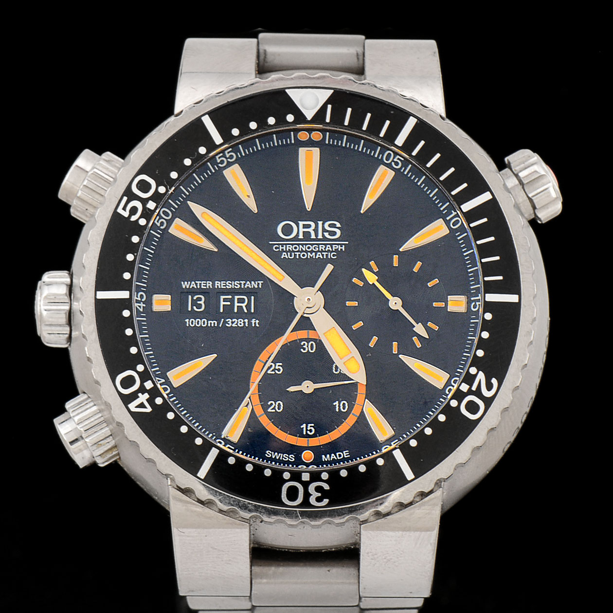 Men's Oris Carlos Coste Chronograph Limited Edition Watch