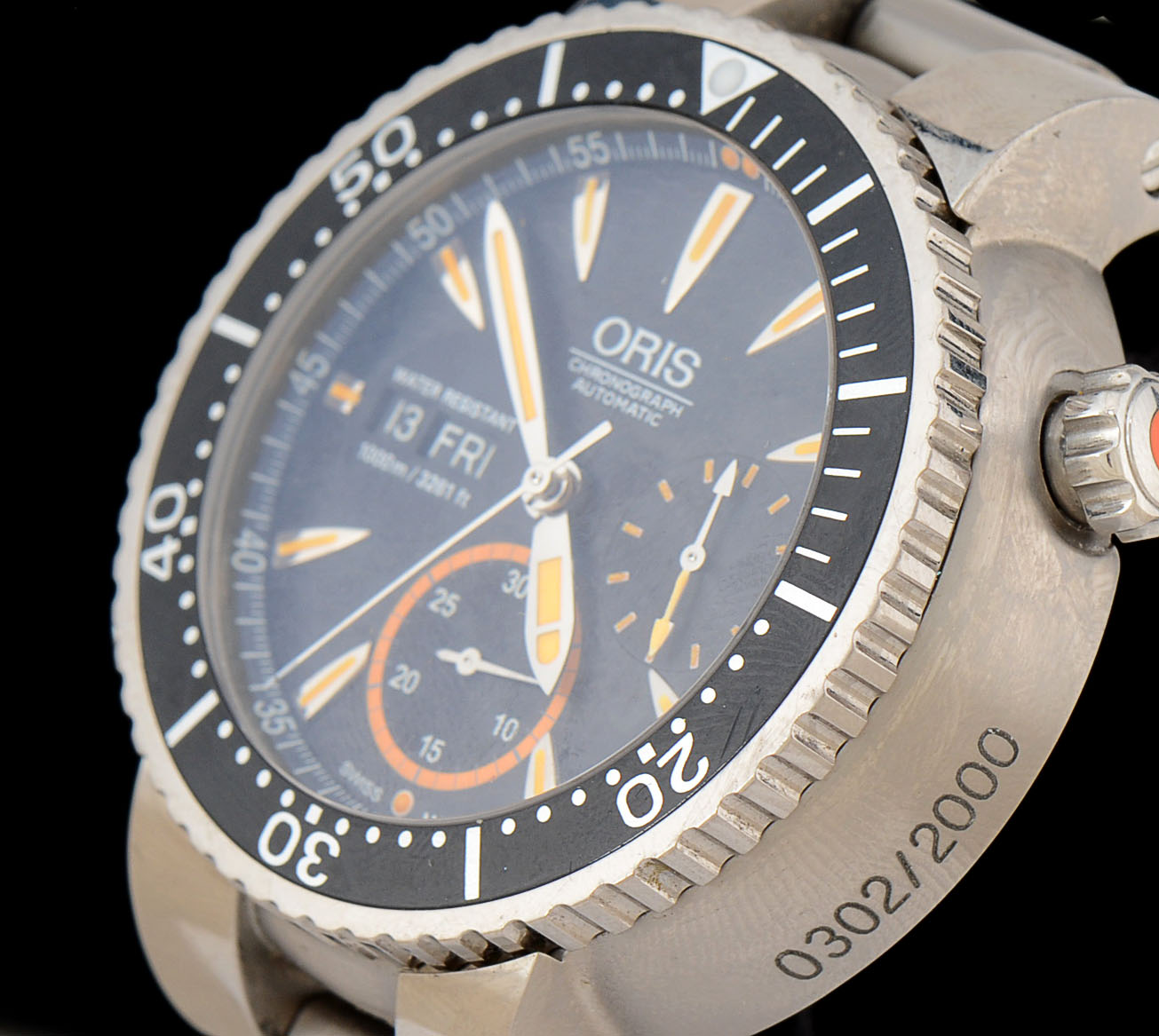 Men's Oris Carlos Coste Chronograph Limited Edition Watch