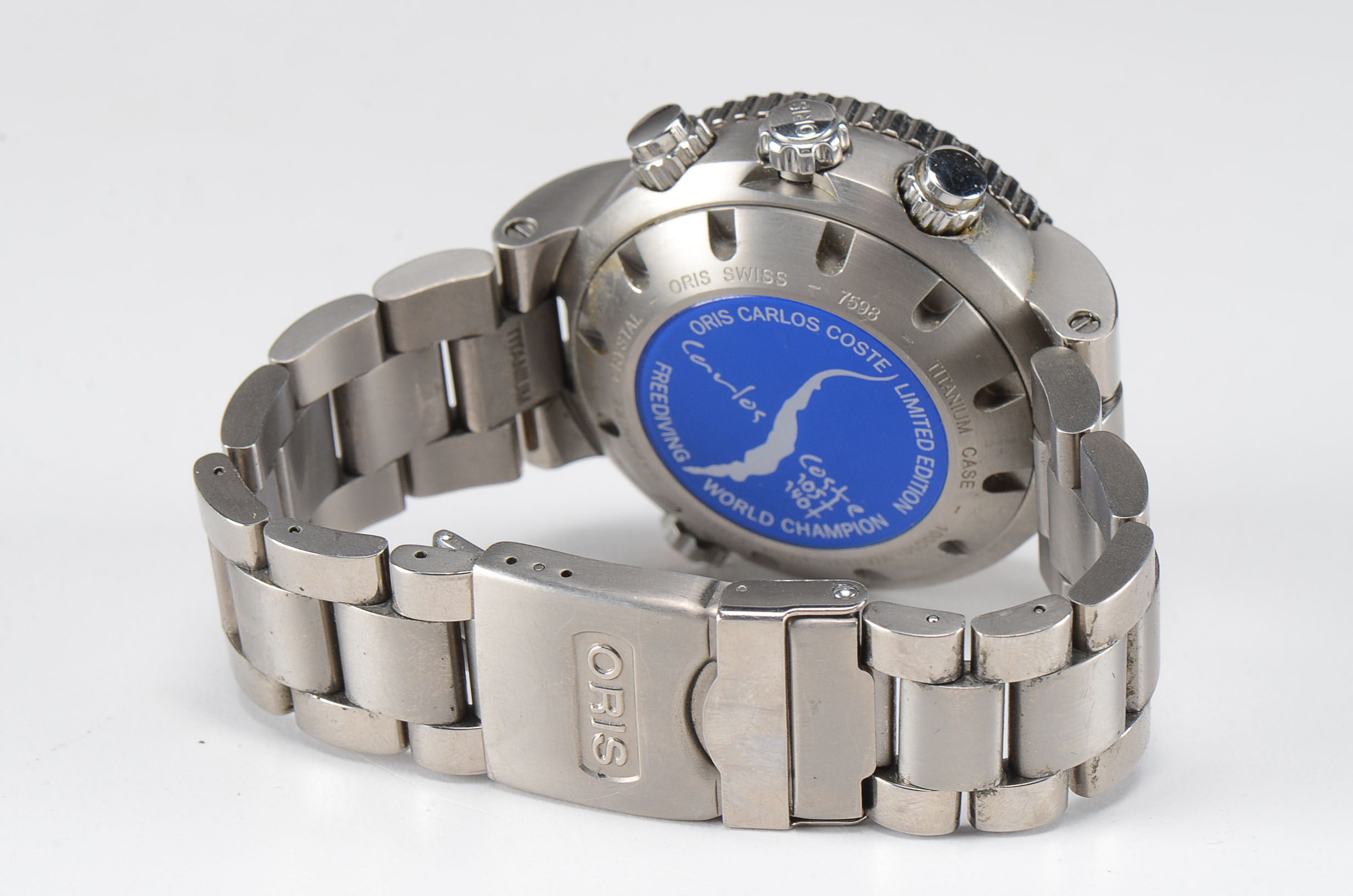 Men's Oris Carlos Coste Chronograph Limited Edition Watch