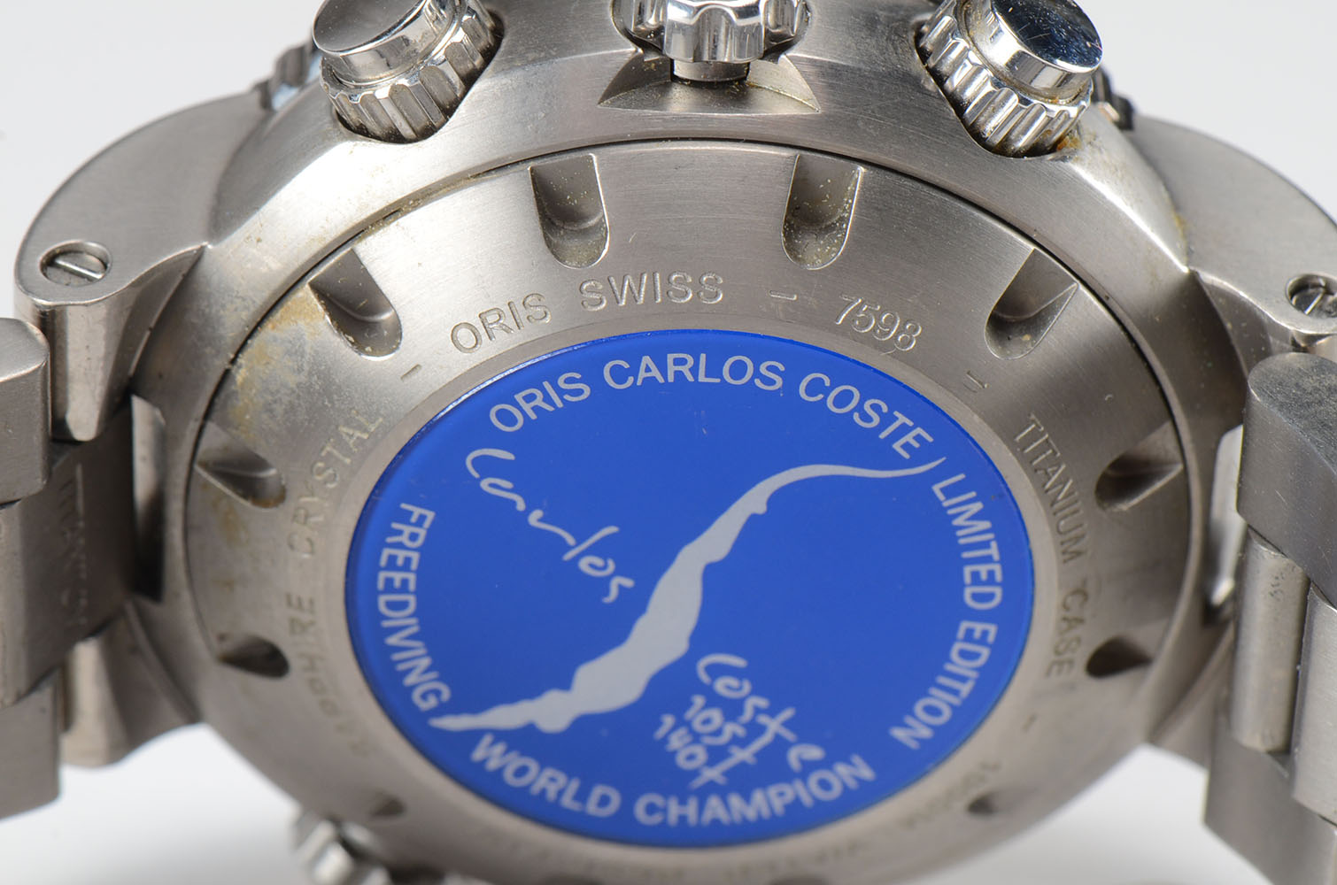 Men's Oris Carlos Coste Chronograph Limited Edition Watch
