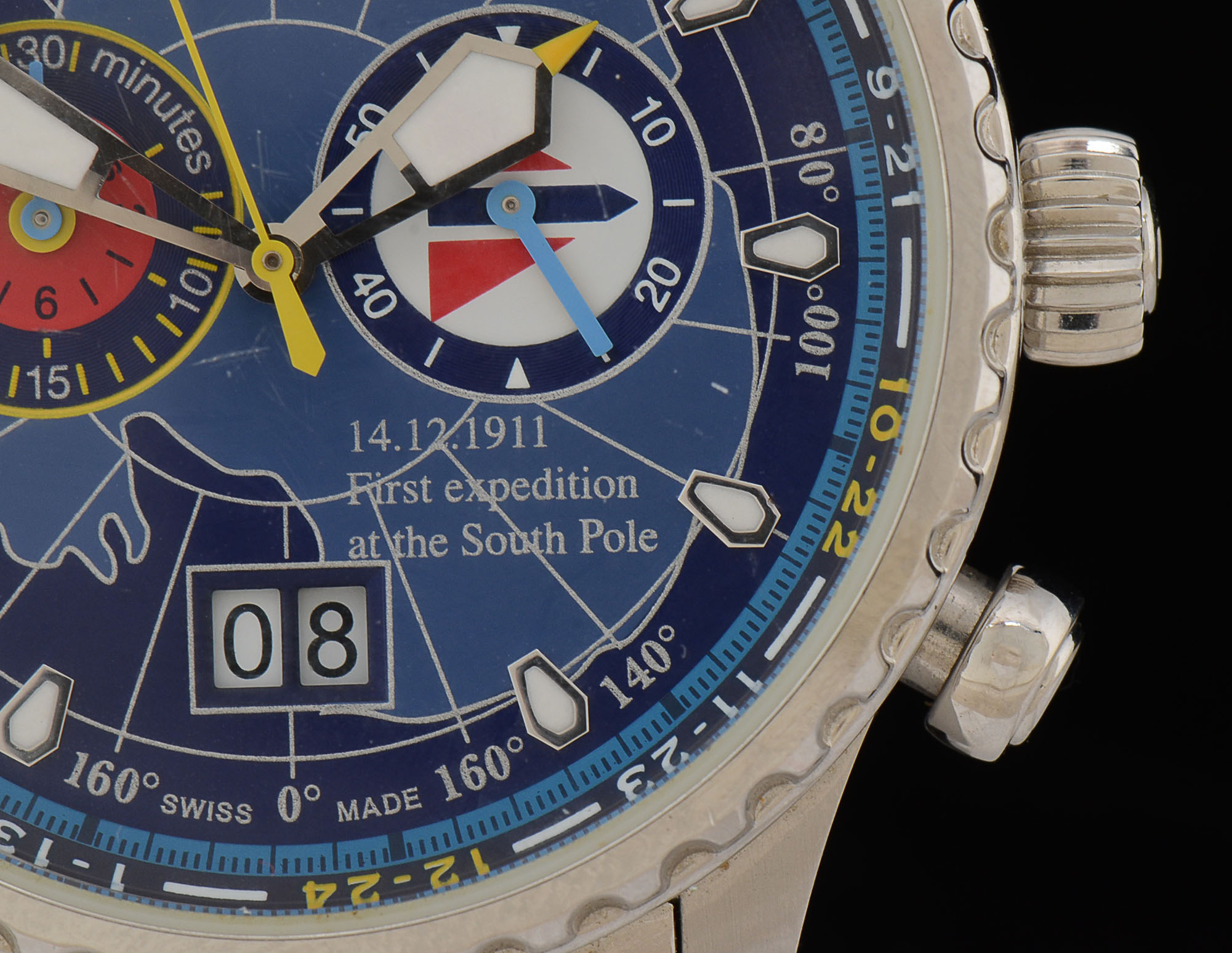 Burberry Antarctica Expedition Chronograph Stainless Steel Watch