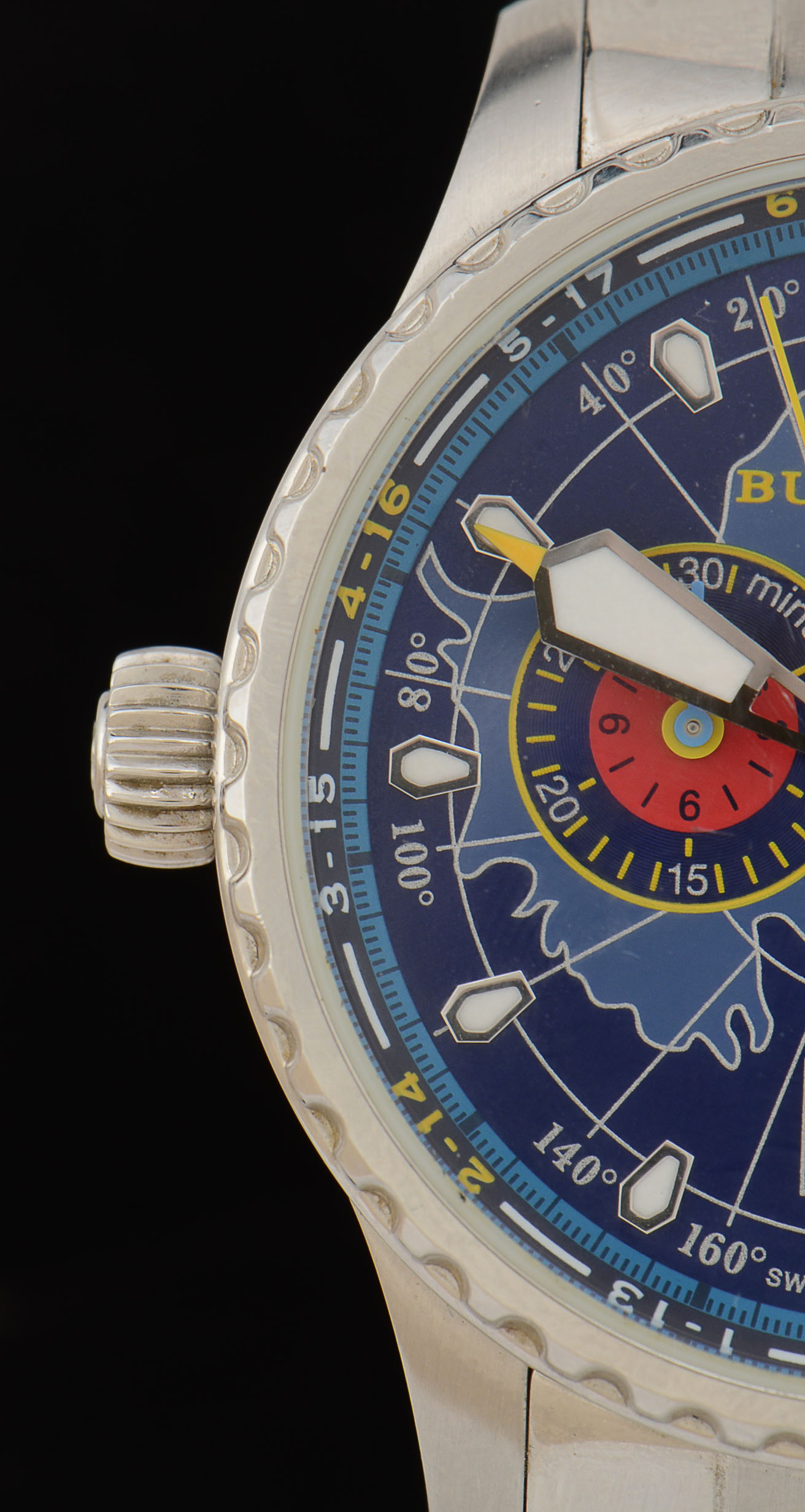 Burberry Antarctica Expedition Chronograph Stainless Steel Watch