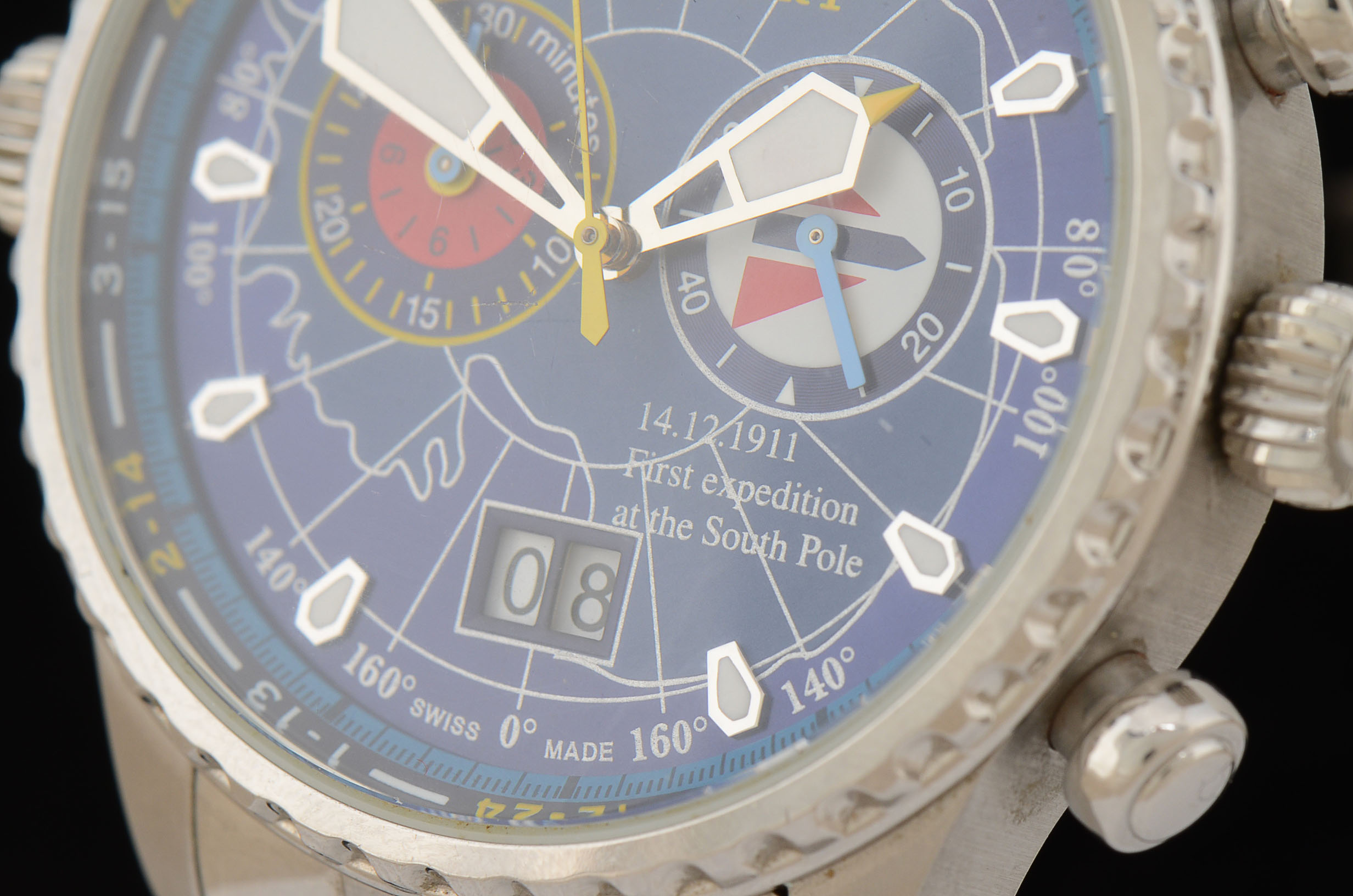 Burberry Antarctica Expedition Chronograph Stainless Steel Watch