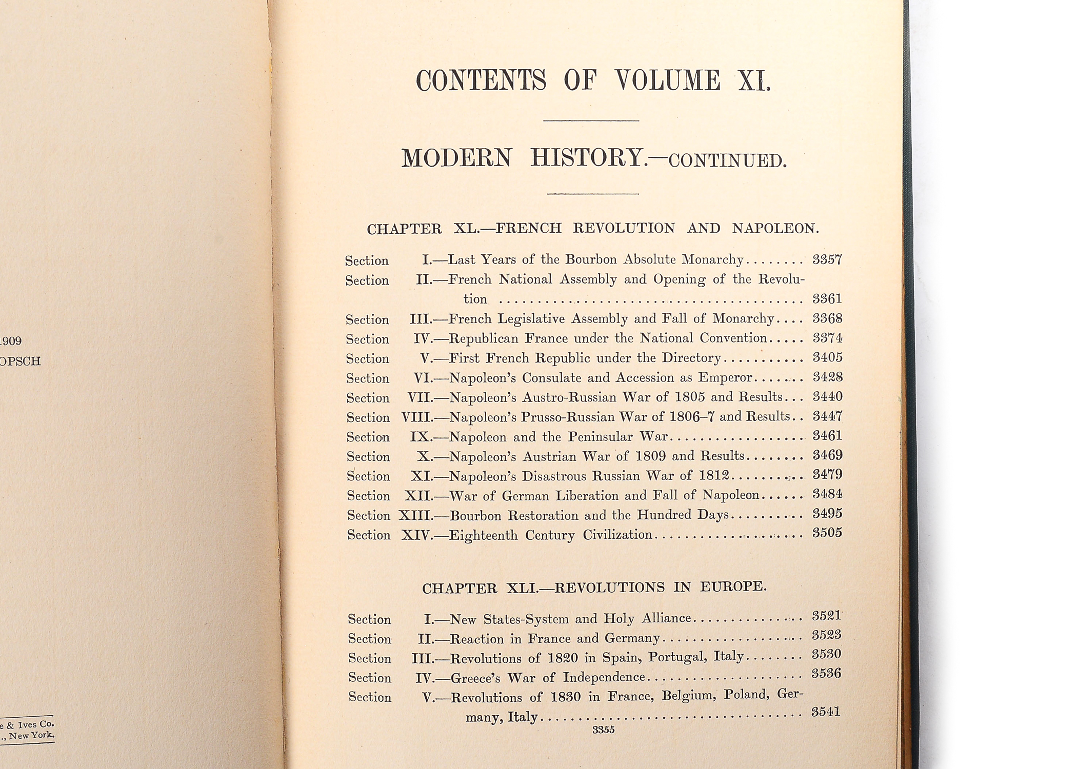 1909 "The Illustrated History of All Nations" 15-Volume Set