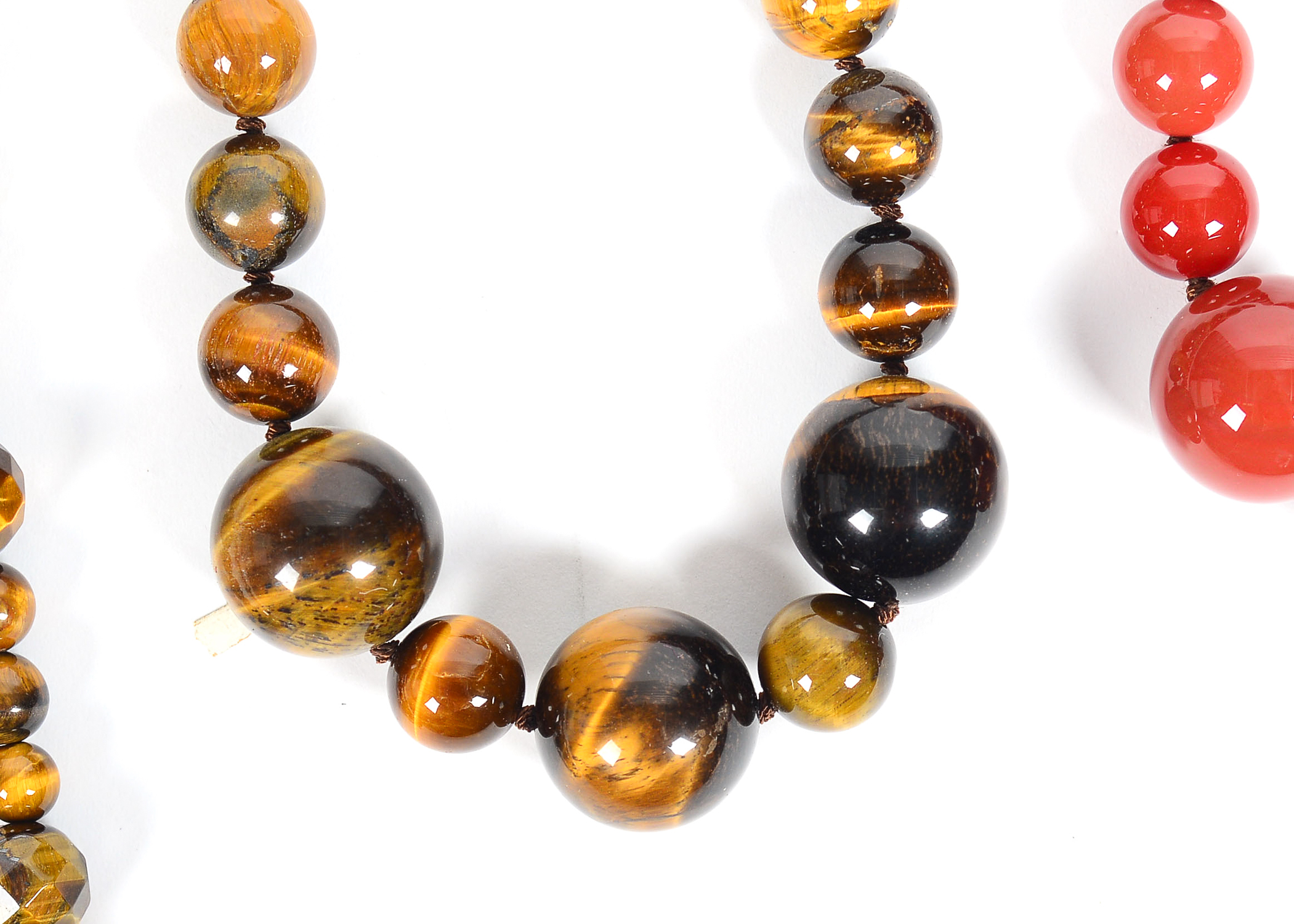 Collection of Stone Costume Necklaces