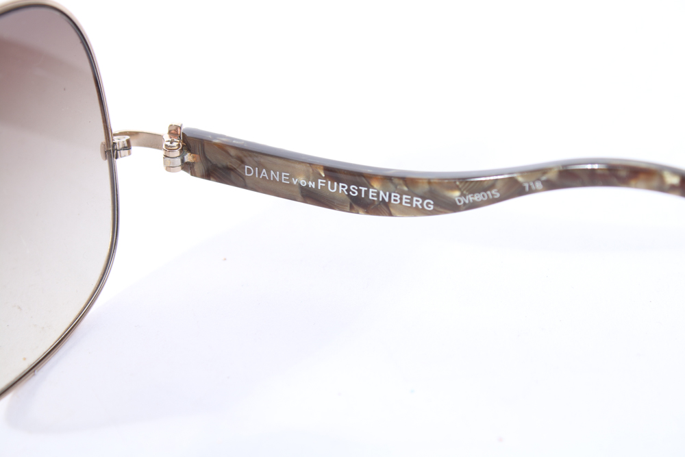Pair of Diane Von Furstenberg Sunglasses