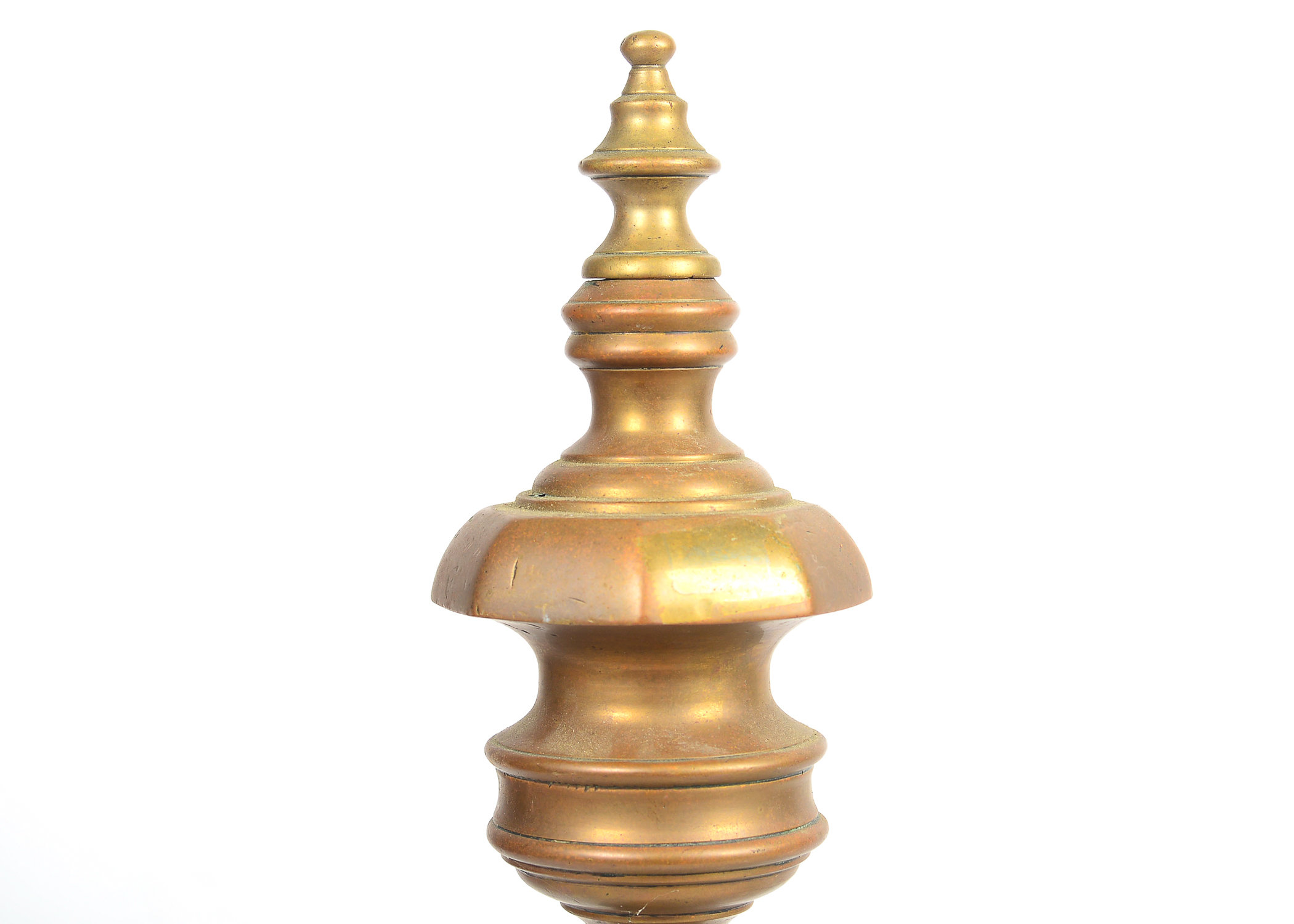 Pair of Brass Andirons