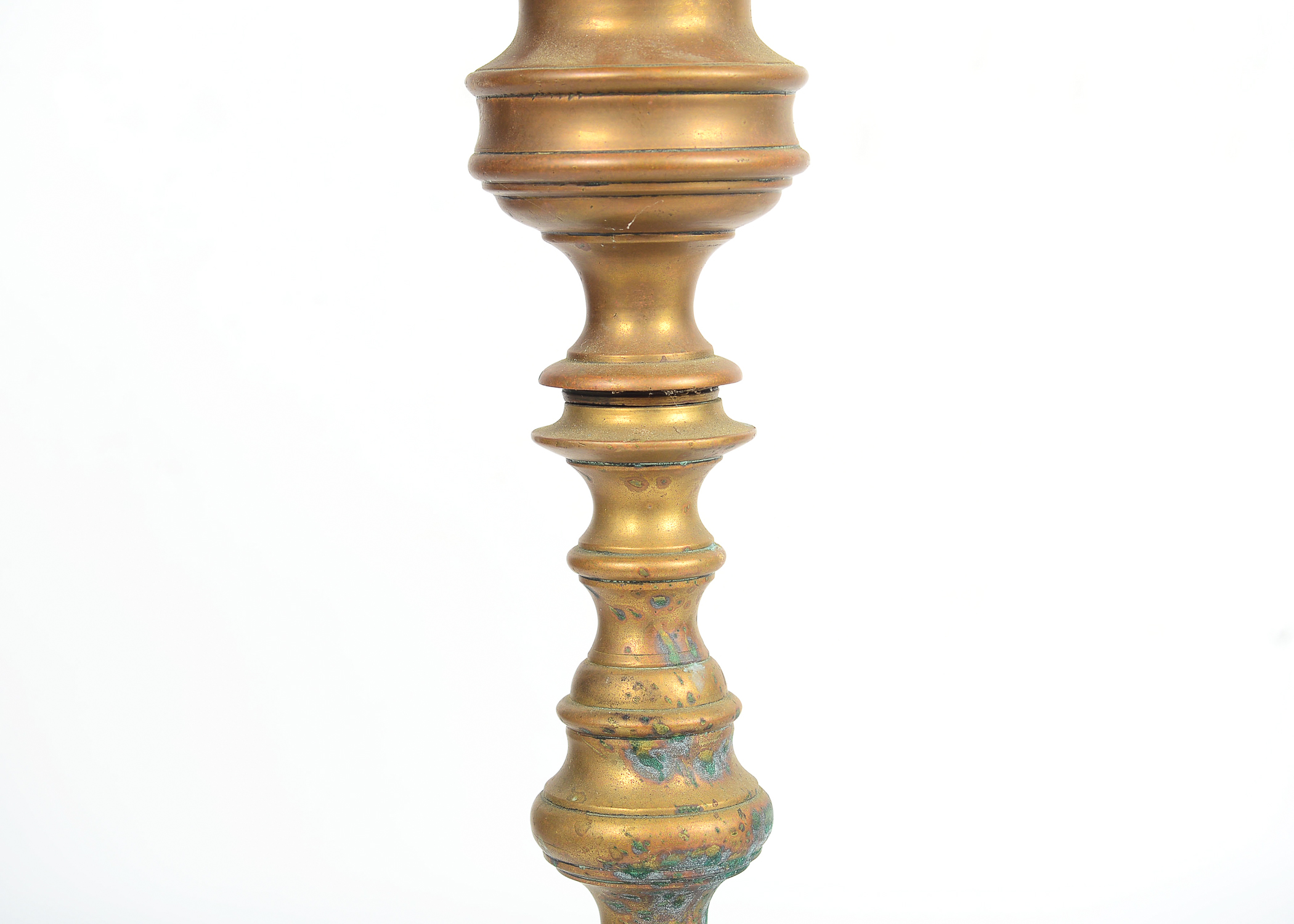 Pair of Brass Andirons