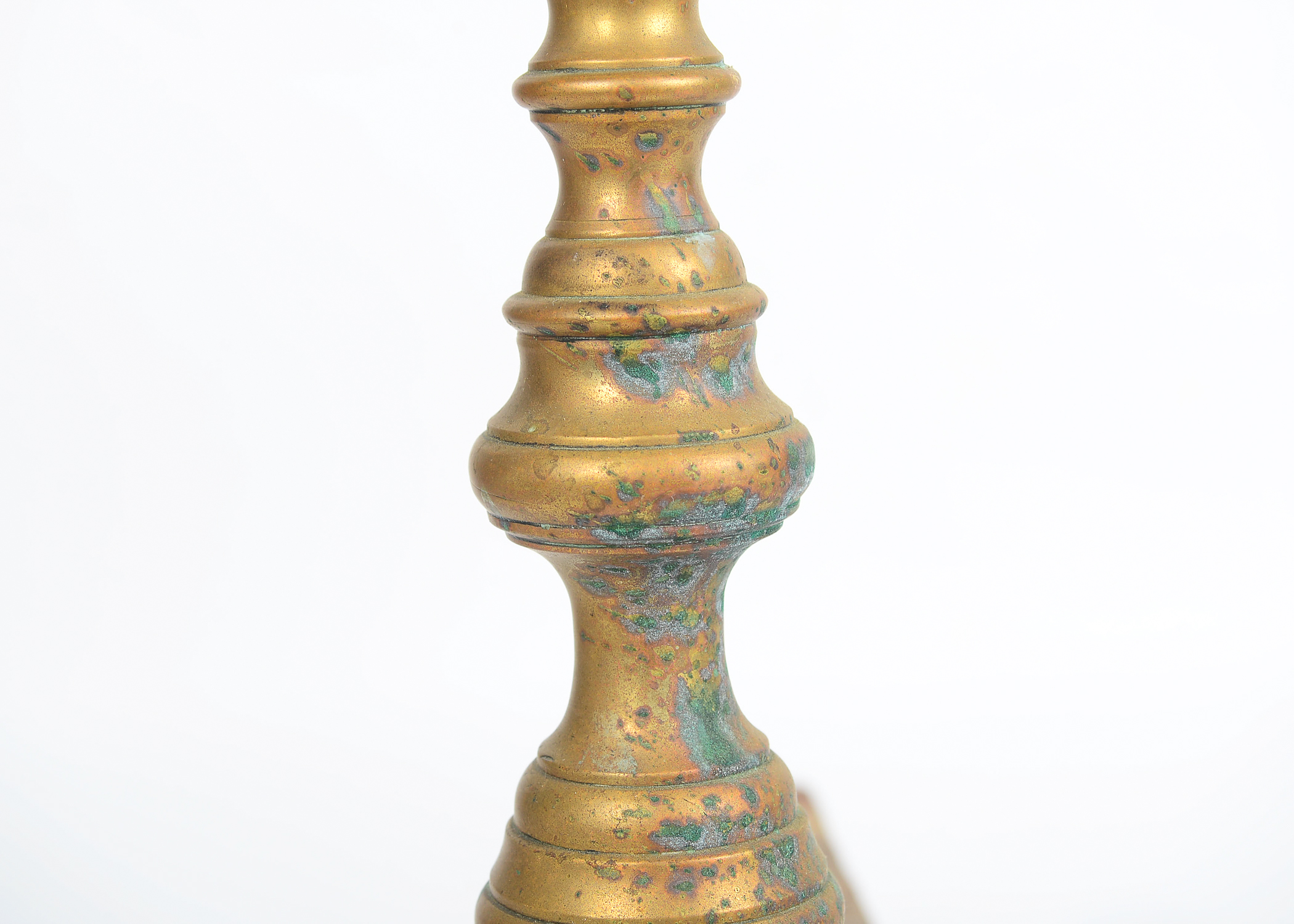 Pair of Brass Andirons