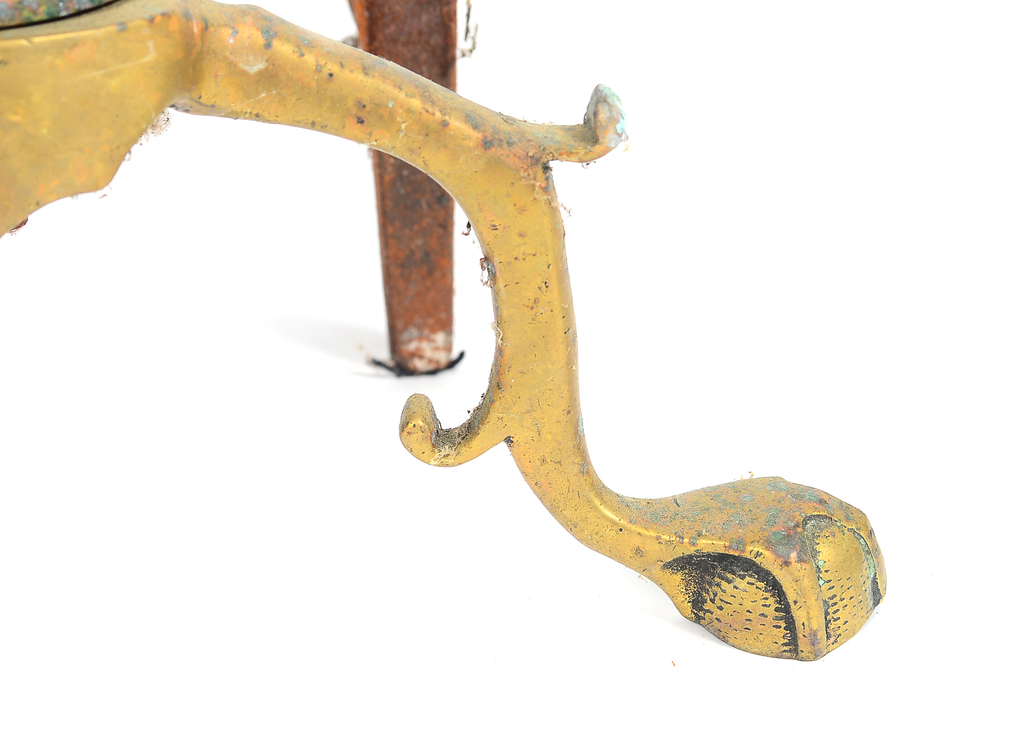 Pair of Brass Andirons