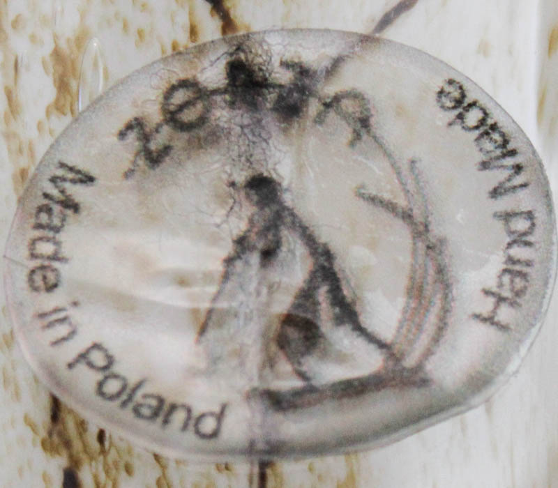 Pair of Zorza Glass Vases Hand-Made in Poland