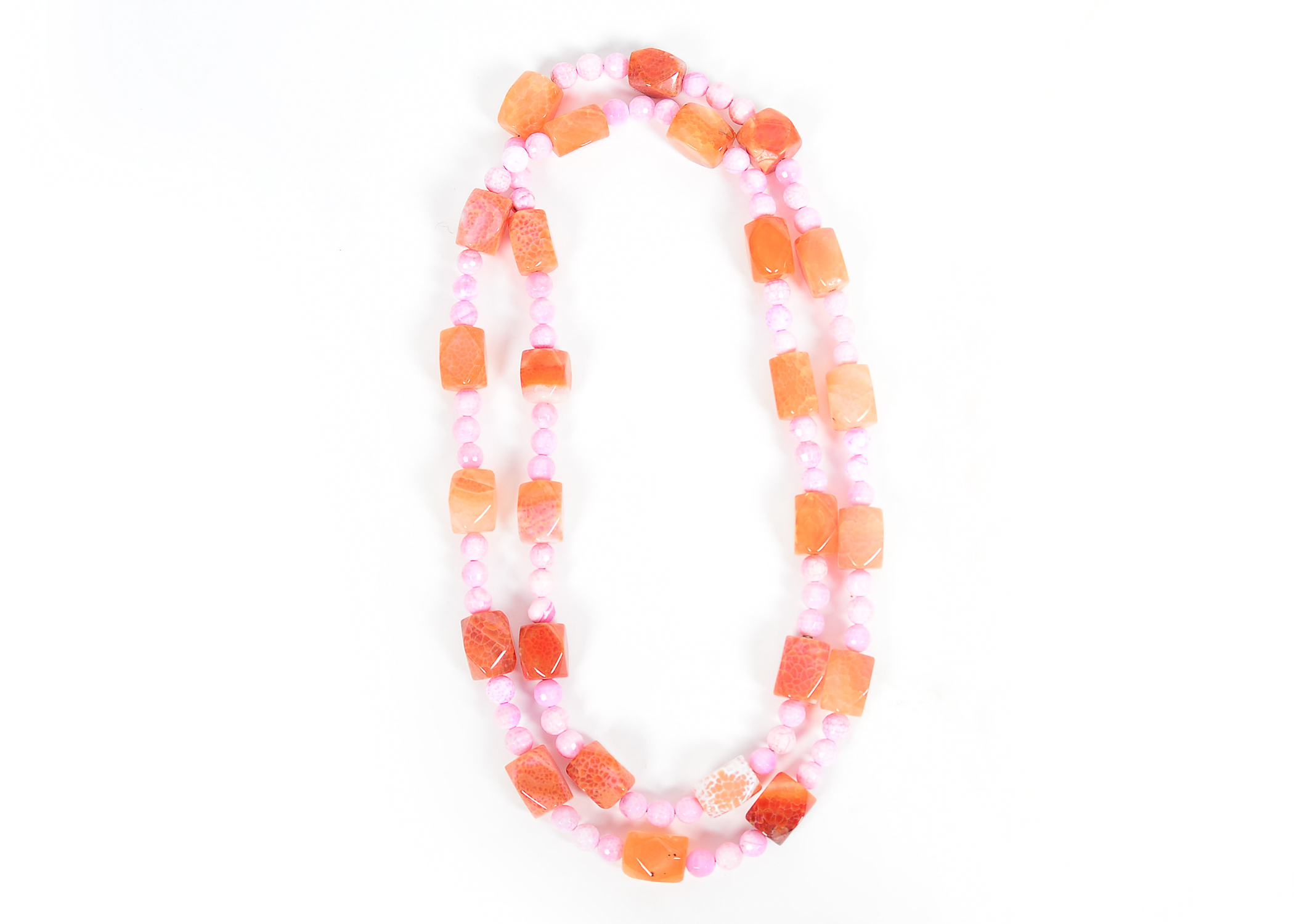 Collection of Three Stone Costume Necklaces