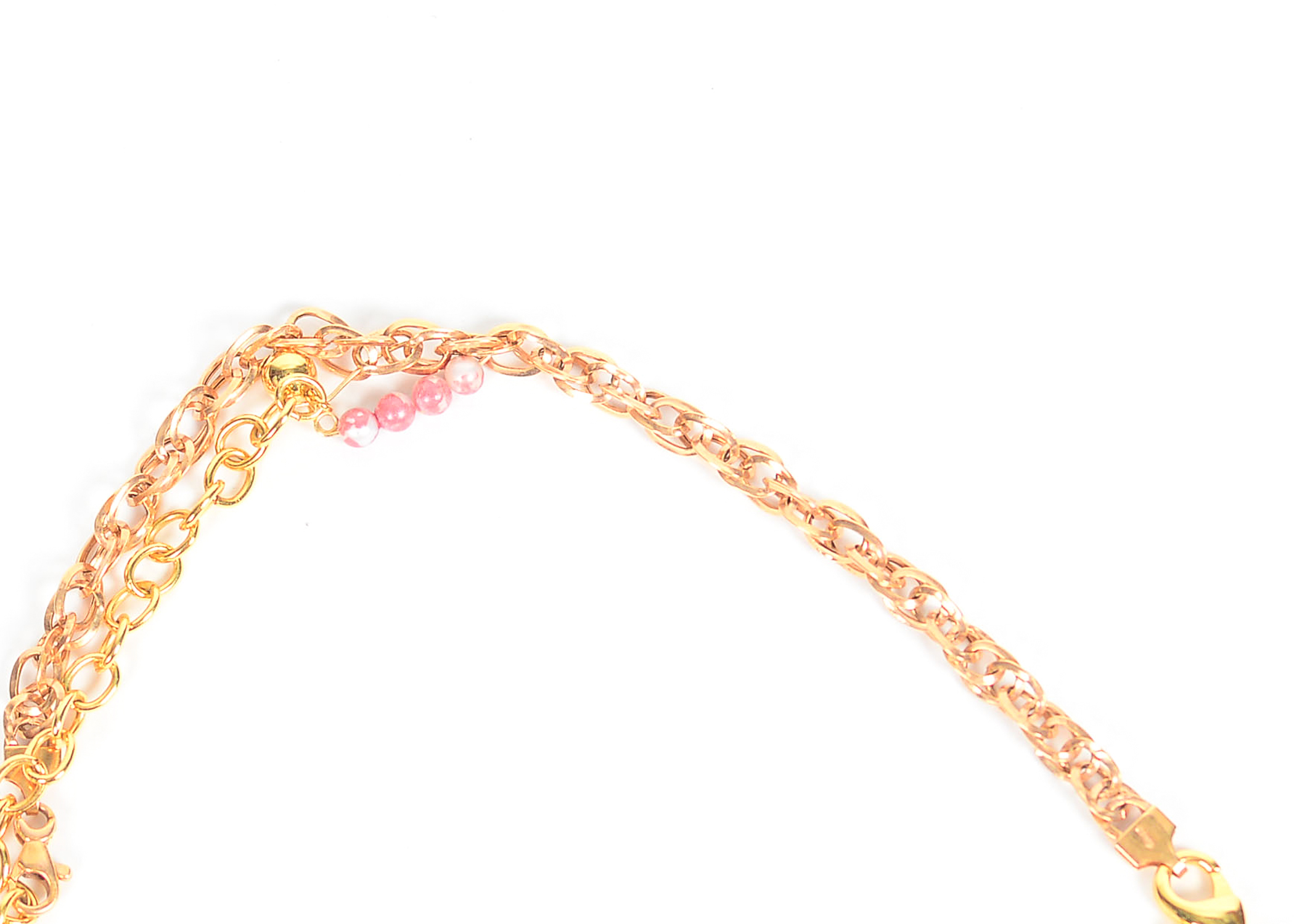 Collection of Three Stone Costume Necklaces