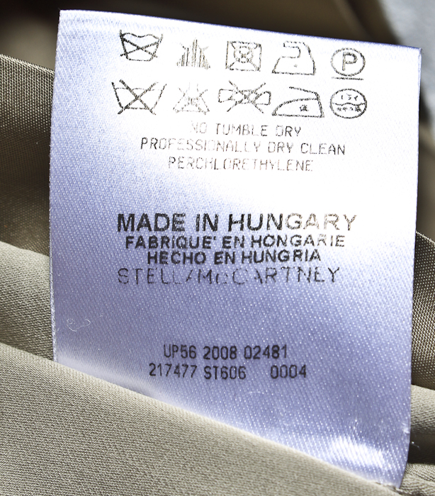 Satin Stella McCartney Shirtdress