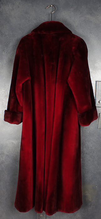 Wolfie Red Faux Fur Coat