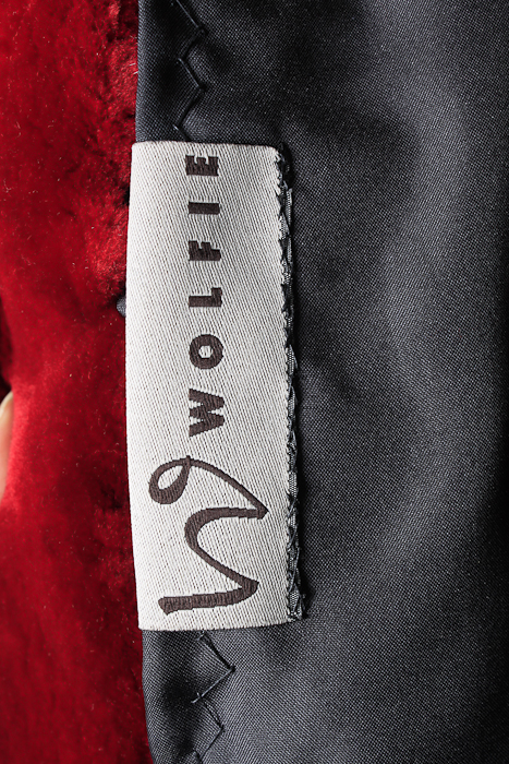 Wolfie Red Faux Fur Coat