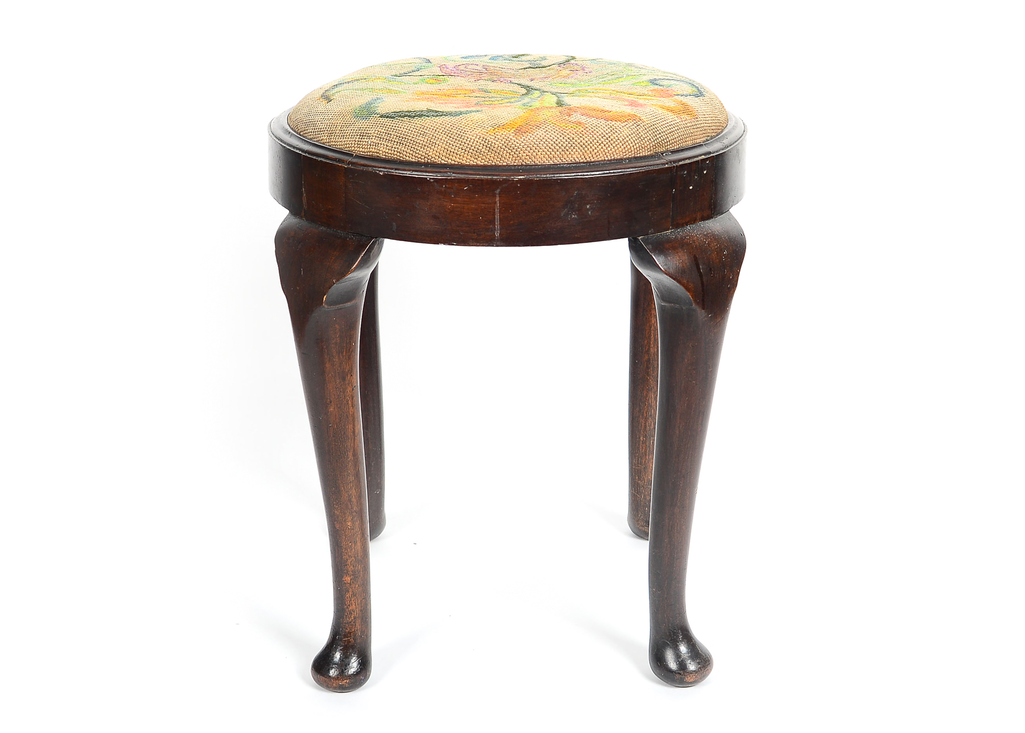 Embroidered Stool