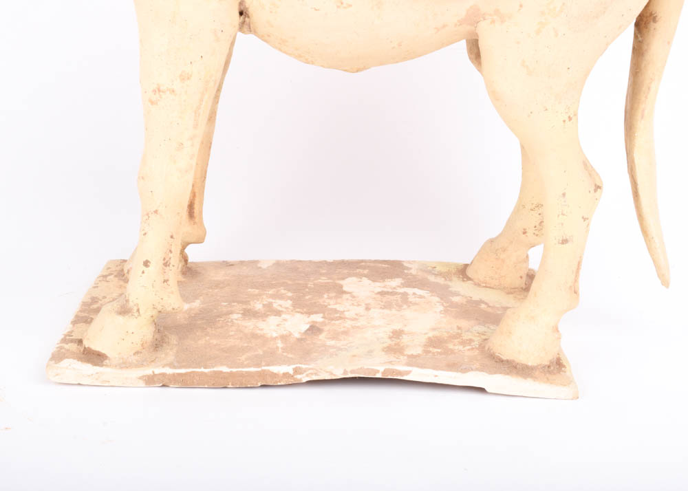 c.1850 Chinese Ceramic Horse Sculpture