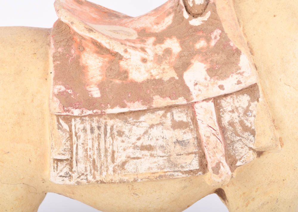 c.1850 Chinese Ceramic Horse Sculpture