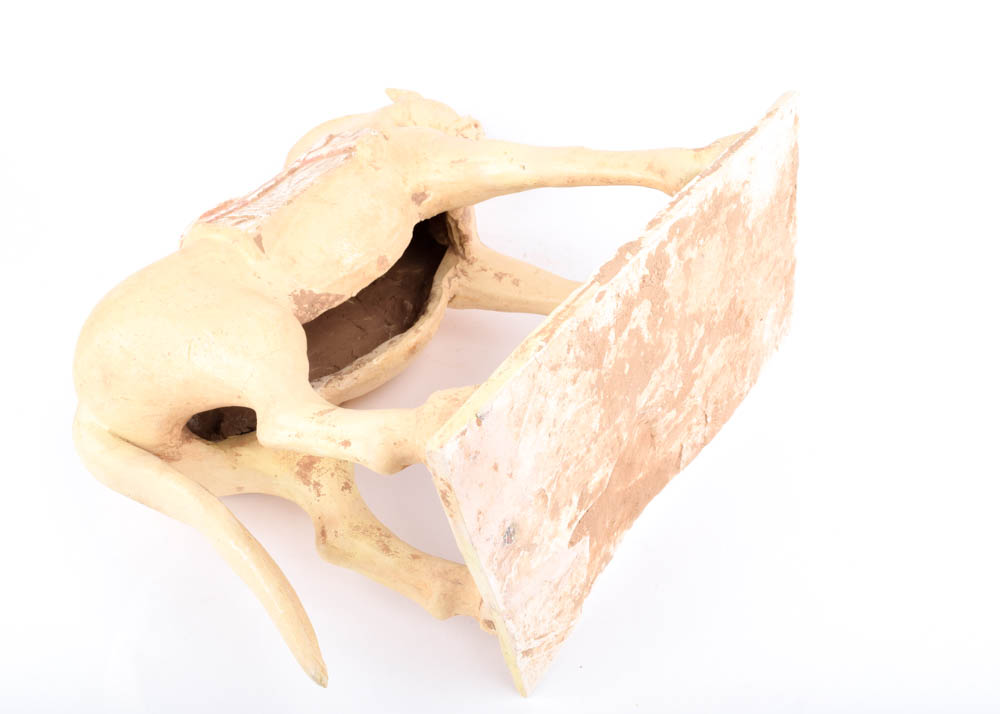 c.1850 Chinese Ceramic Horse Sculpture